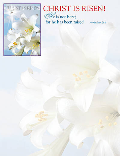 Picture of Christ is Risen! Letterhead 2008 (Package of 50)