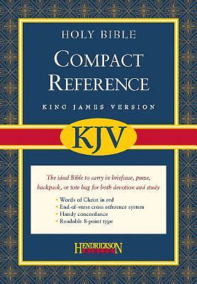 Picture of Compact Reference Bible-KJV-Magnetic Closure