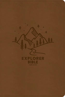 Picture of KJV Explorer Bible for Kids, Brown Leathertouch