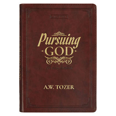 Picture of Pursuing God Devotional Large Print