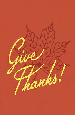 Picture of Give Thanks! (25-Pack)
