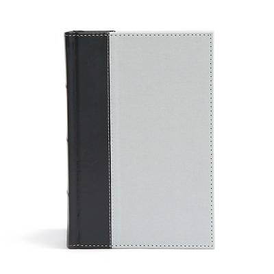 Picture of CSB Study Bible, Personal Size Edition, Gray/Black Cloth Over Board