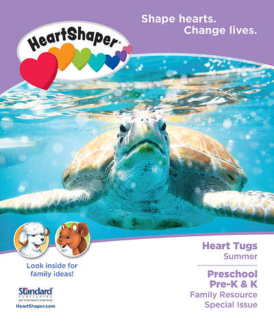 Picture of Heartshaper Preschool-PreK-K Heart Tugs Take Home Papers PK5 Summer