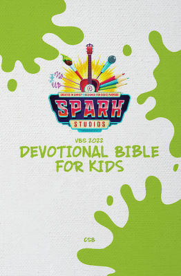 Picture of Vacation Bible School VBS 2022 Spark Studios Devotional Bible for Kids CSB
