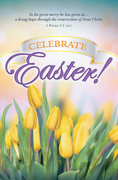 Picture of Celebrate Easter Regular Size Bulletin