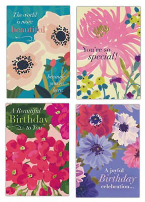 Picture of Beautiful Birthday Cards, Box of 12 (KJV)