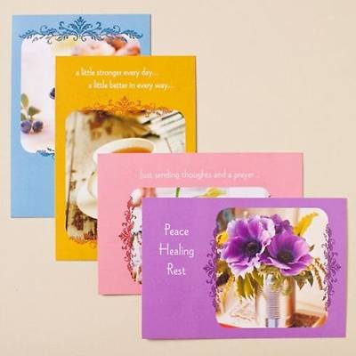 Picture of Words of Comfort - Get Well Boxed Cards - Box of 12