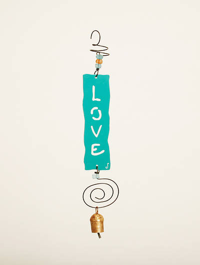 Picture of Love Vertical Inspiration Chime