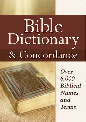 Picture of Bible Dictionary & Concordance