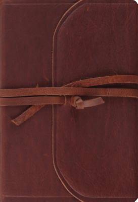 Picture of ESV Student Study Bible (Brown, Flap with Strap)