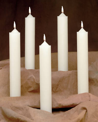 Picture of Emkay 51% Beeswax Table Altar Candle - 9-1/2" x 1-3/4"