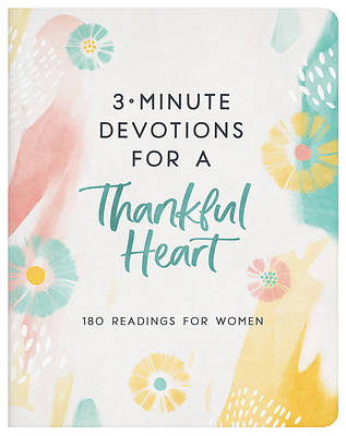 Picture of 3-Minute Devotions for a Thankful Heart