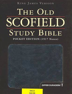 Picture of The Old Scofield Study Bible King James Version Pocket Edition