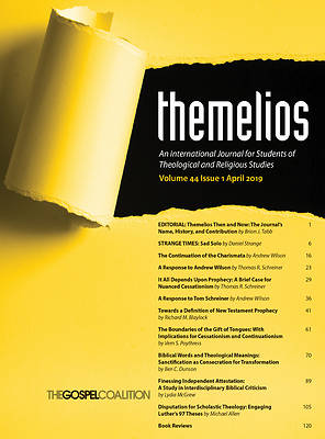 Picture of Themelios, Volume 44, Issue 1