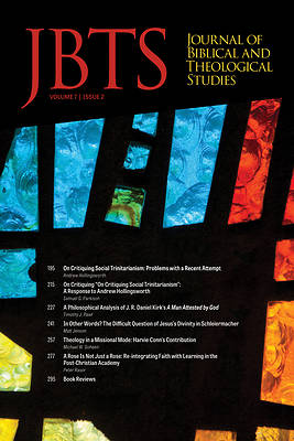 Picture of Journal of Biblical and Theological Studies, Issue 7.2