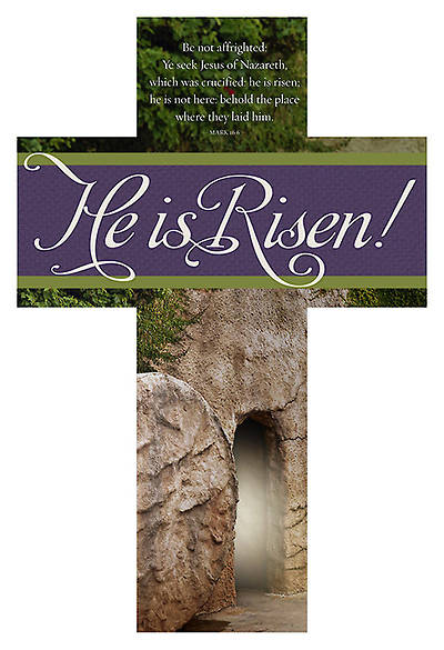 Picture of For He is Risen Easter Die-Cut Bookmark