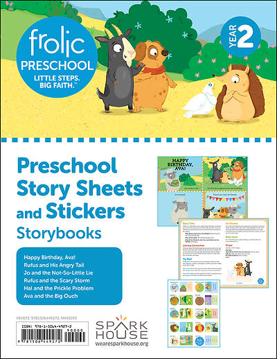 Picture of Frolic Preschool  Storybooks  Year 2  Ages 3-5  Story Sheets and Stickers