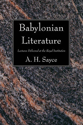 Picture of Babylonian Literature