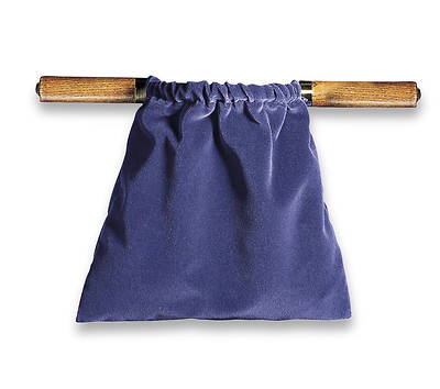 Picture of Artistic Blue Two-Handled Offering Bag