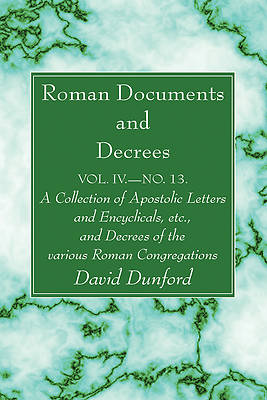 Picture of Roman Documents and Decrees, Volume IV - No. 13