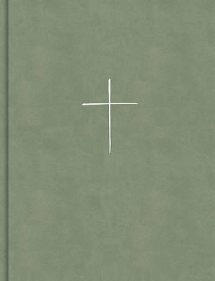 Picture of CSB Illustrator's Notetaking Bible, Large Print Edition, Sage Suedesoft Leathertouch Over Board
