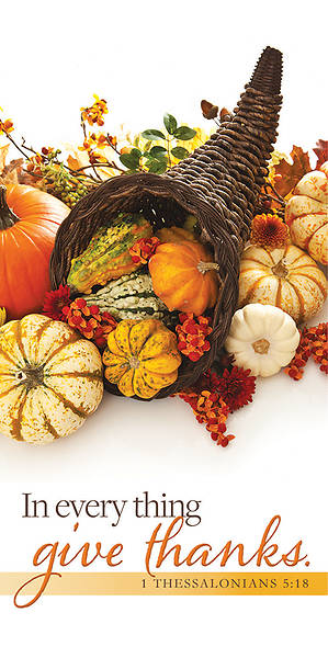 Picture of Thanksgiving In Every Thing Give Thanks Offering Envelope