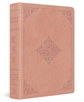 Picture of ESV Study Bible, Personal Size (Trutone, Blush Rose, Fleur-De-Lis Design)