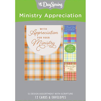 Picture of Ministry Appreciation Boxed Cards - Box of 12