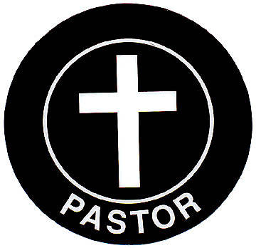 Picture of Pastor Static Cling Emblem
