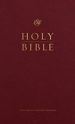 Picture of ESV Pew Bible (Hardcover, Burgundy)