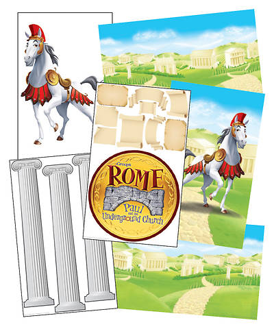 Picture of Vacation Bible School (VBS) 2017 Rome Giant Decorating Posters (Set of 6)