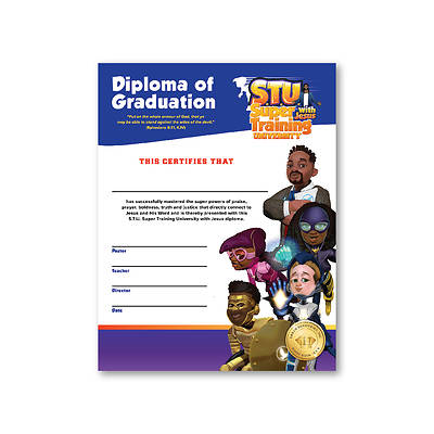 Picture of Vacation Bible School (VBS) 2019 Certificate of Award for Youth (Pkg of 25)