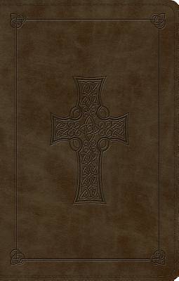 Picture of ESV Premium Gift Bible (Trutone, Olive, Celtic Cross Design)