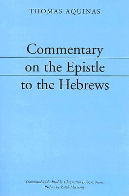 Picture of Commentary on the Epistle to the Hebrews