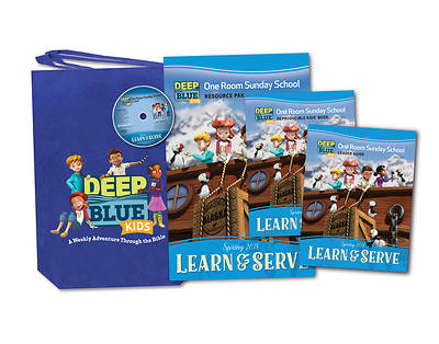 Picture of Deep Blue Kids Learn & Serve One Room Sunday School Kit Spring 2018