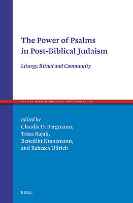 Picture of The Power of Psalms in Post-Biblical Judaism