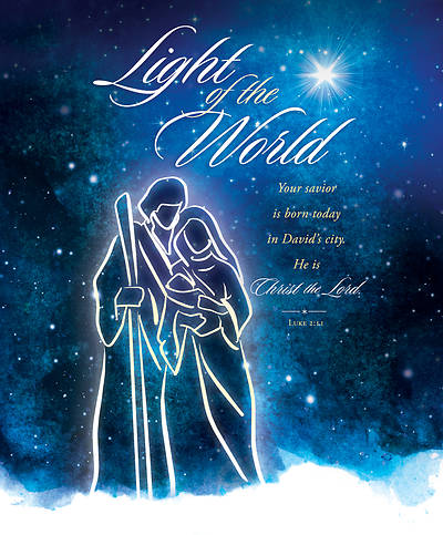 Picture of Light of the World Christmas Legal Size Bulletin