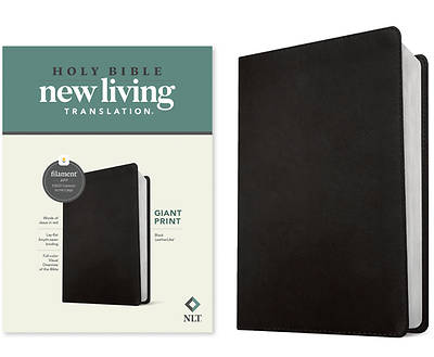 Picture of NLT Giant Print Bible, Filament-Enabled Edition (Leatherlike, Black, Red Letter)