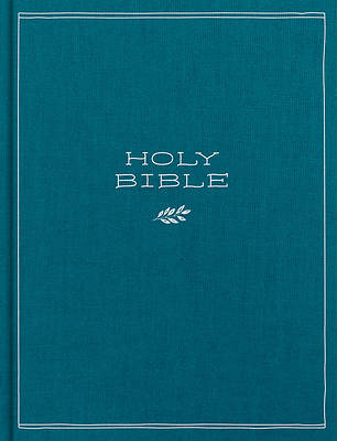 Picture of CSB Illustrator's Notetaking Bible, Large Print Edition, Deep Caribbean Blue Cloth Over Board