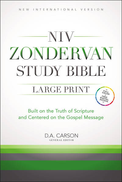 Picture of NIV Zondervan Study Bible, Large Print
