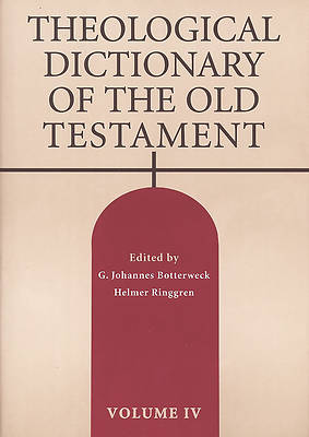 Picture of Theological Dictionary of the Old Testament Volume 4