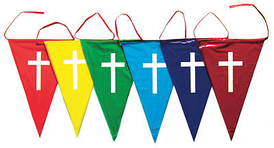 Picture of Vacation Bible School (VBS) Rainbow Pennants