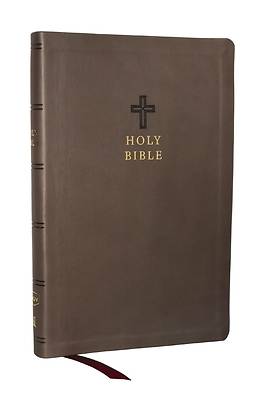 Picture of KJV Holy Bible, Value Ultra Thinline, Charcoal Leathersoft, Red Letter, Comfort Print