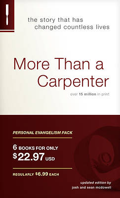 Picture of More Than a Carpenter Personal Evangelism 6pk