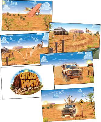 Picture of Group VBS 2015 Outback Rock Giant Decorating Posters (Set of 6)
