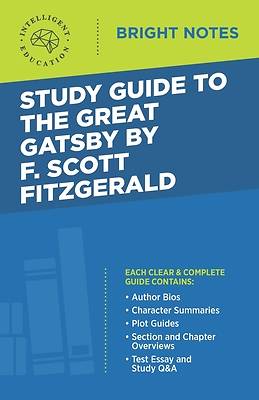 Picture of Study Guide to The Great Gatsby by F. Scott Fitzgerald