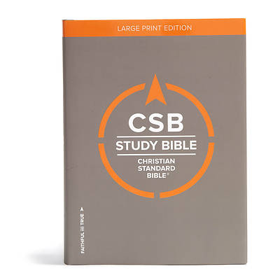 Picture of CSB Study Bible, Large Print Edition, Hardcover