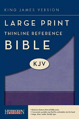Picture of King James Version Large Print Thinline Reference Bible