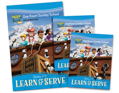 Picture of Deep Blue Kids Learn & Serve One Room Sunday School Kit Download Spring 2018