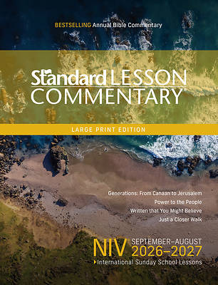 Picture of NIV Standard Lesson Commentary Large Print 2026-2027